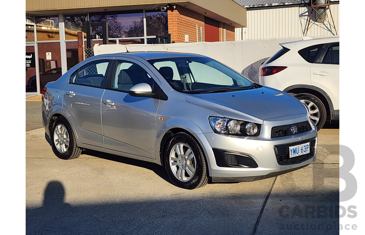 09/2015 Holden Barina CD TM MY15 4d Sedan Silver 1.6L
