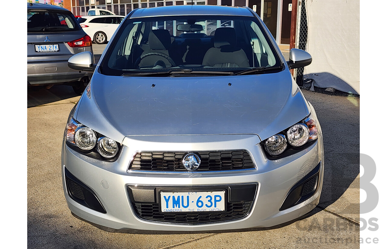 09/2015 Holden Barina CD TM MY15 4d Sedan Silver 1.6L