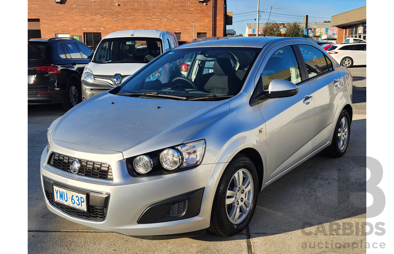 09/2015 Holden Barina CD TM MY15 4d Sedan Silver 1.6L