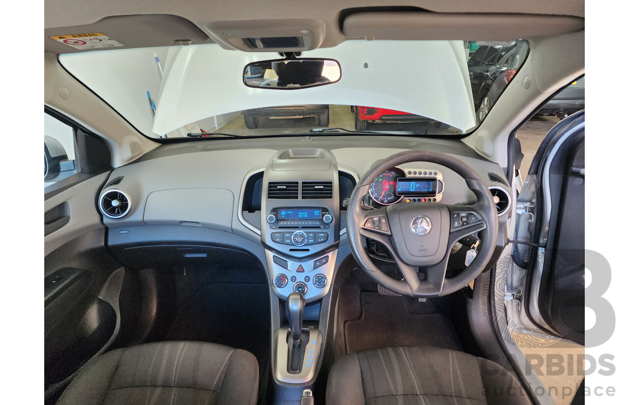 09/2015 Holden Barina CD TM MY15 4d Sedan Silver 1.6L