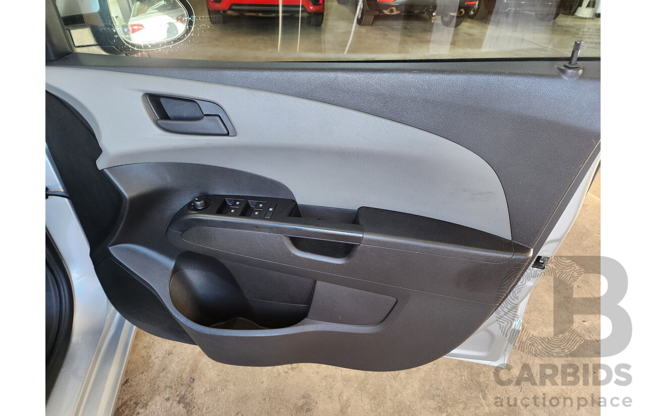 09/2015 Holden Barina CD TM MY15 4d Sedan Silver 1.6L