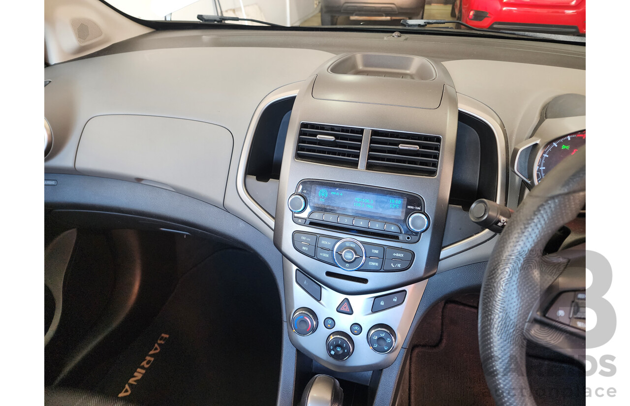 09/2015 Holden Barina CD TM MY15 4d Sedan Silver 1.6L
