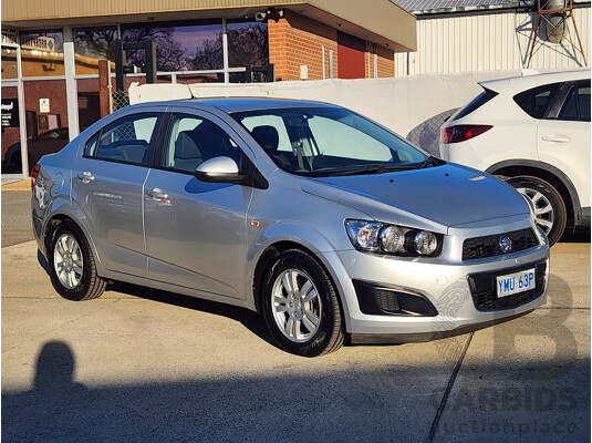 09/2015 Holden Barina CD TM MY15 4d Sedan Silver 1.6L