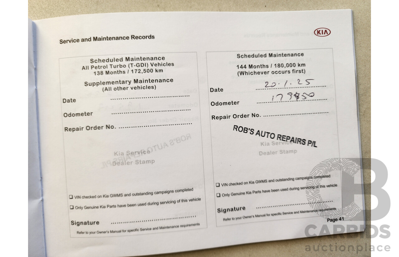 09/2016 Kia Cerato S YD MY17 5d Hatchback Grey 2.0L