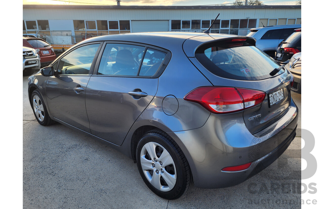 09/2016 Kia Cerato S YD MY17 5d Hatchback Grey 2.0L