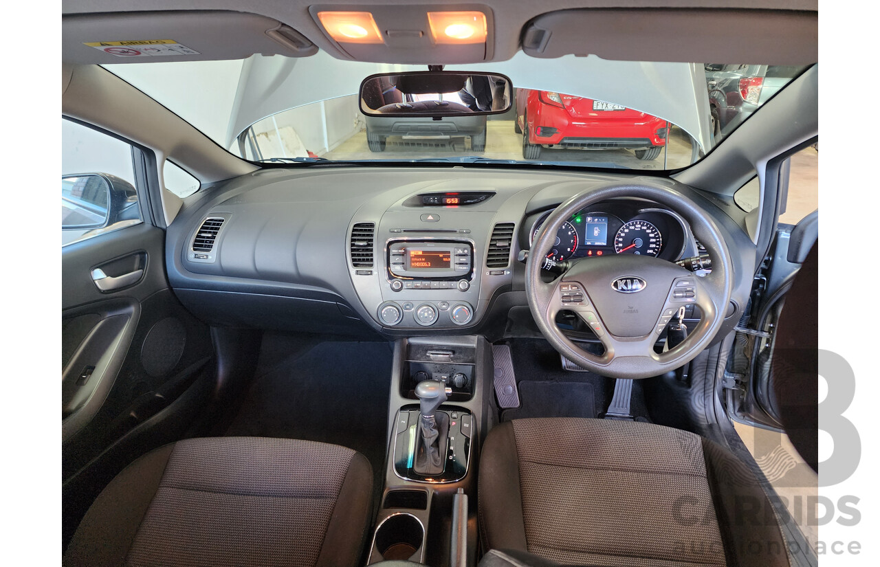 09/2016 Kia Cerato S YD MY17 5d Hatchback Grey 2.0L