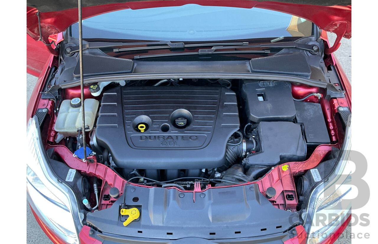 04/2014 Ford Focus Trend LW MK2 Upgrade 5d Hatchback Ruby Red 2.0L