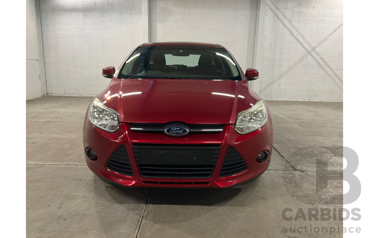04/2014 Ford Focus Trend LW MK2 Upgrade 5d Hatchback Ruby Red 2.0L