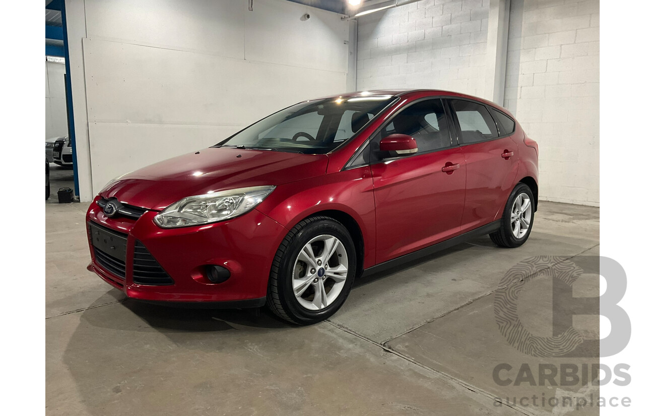04/2014 Ford Focus Trend LW MK2 Upgrade 5d Hatchback Ruby Red 2.0L
