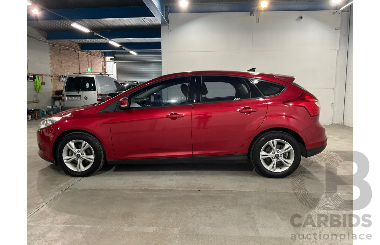 04/2014 Ford Focus Trend LW MK2 Upgrade 5d Hatchback Ruby Red 2.0L