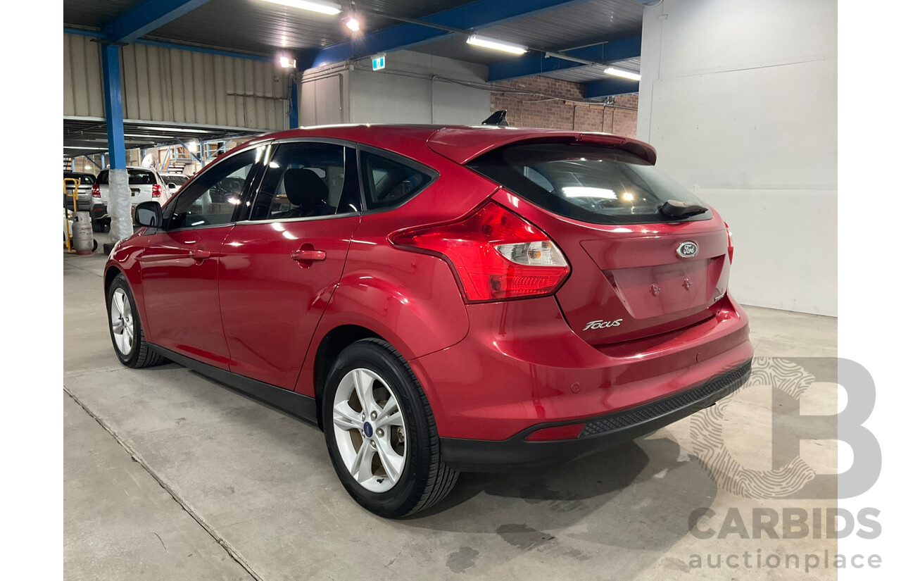 04/2014 Ford Focus Trend LW MK2 Upgrade 5d Hatchback Ruby Red 2.0L