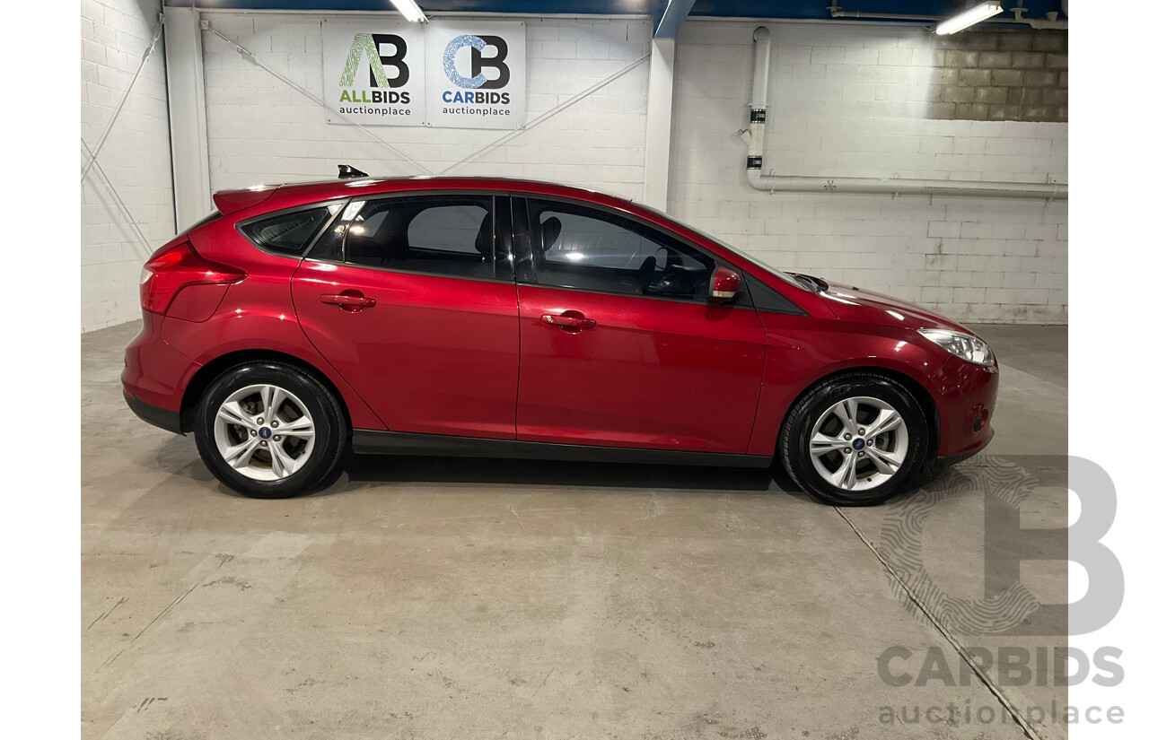 04/2014 Ford Focus Trend LW MK2 Upgrade 5d Hatchback Ruby Red 2.0L