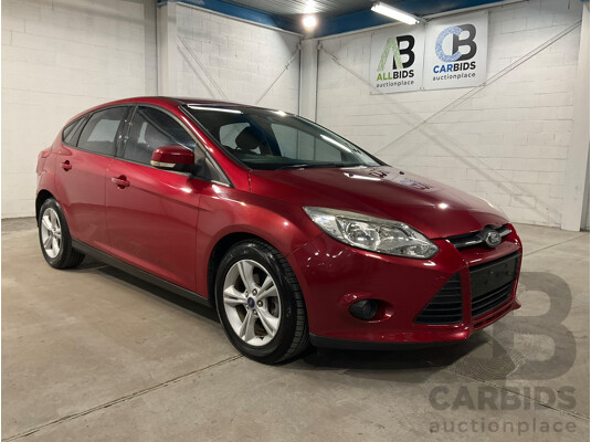 04/2014 Ford Focus Trend LW MK2 Upgrade 5d Hatchback Ruby Red 2.0L