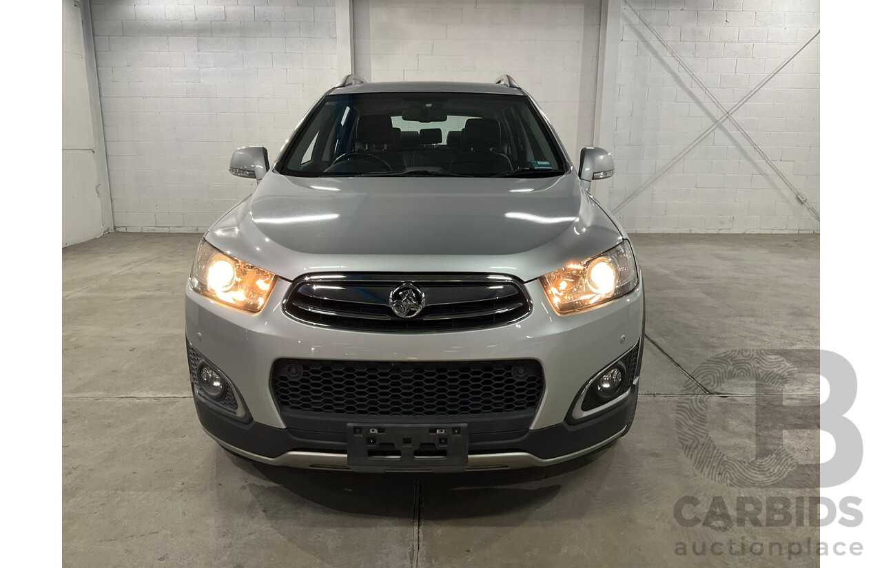 08/2014 Holden Captiva 7 LTZ (AWD) CG MY14 4d Wagon Silver Turbo Diesel 2.2L
