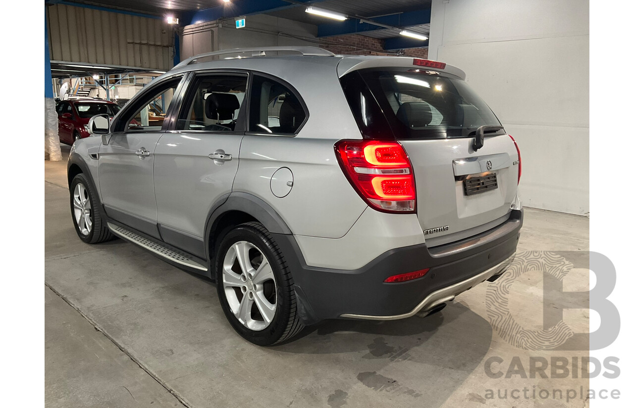 08/2014 Holden Captiva 7 LTZ (AWD) CG MY14 4d Wagon Silver Turbo Diesel 2.2L