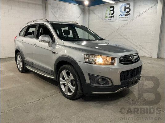 08/2014 Holden Captiva 7 LTZ (AWD) CG MY14 4d Wagon Silver Turbo Diesel 2.2L