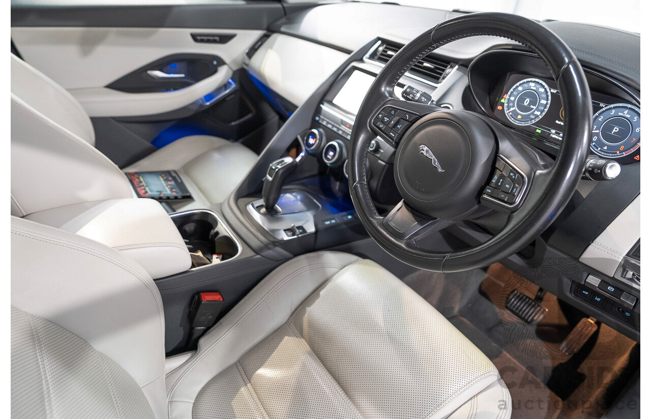 01/2018 Jaguar E-Pace P250 SE (AWD) (183kW) X540 MY18 4d Wagon Caesium Blue Turbo 2.0L