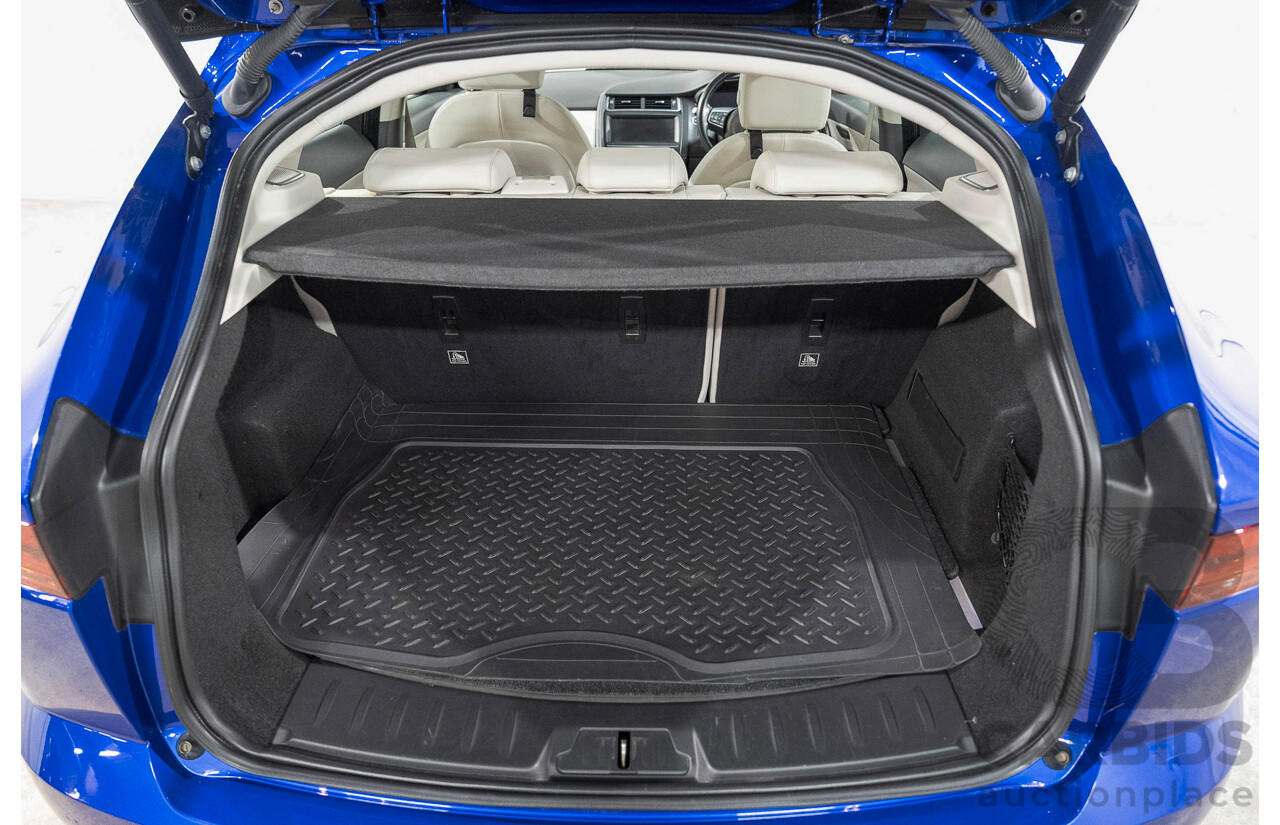 01/2018 Jaguar E-Pace P250 SE (AWD) (183kW) X540 MY18 4d Wagon Caesium Blue Turbo 2.0L