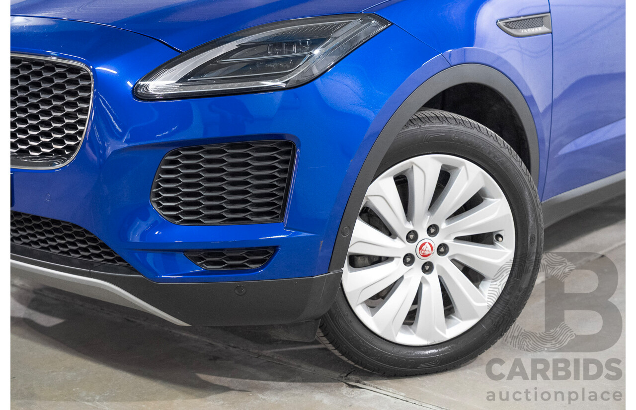 01/2018 Jaguar E-Pace P250 SE (AWD) (183kW) X540 MY18 4d Wagon Caesium Blue Turbo 2.0L