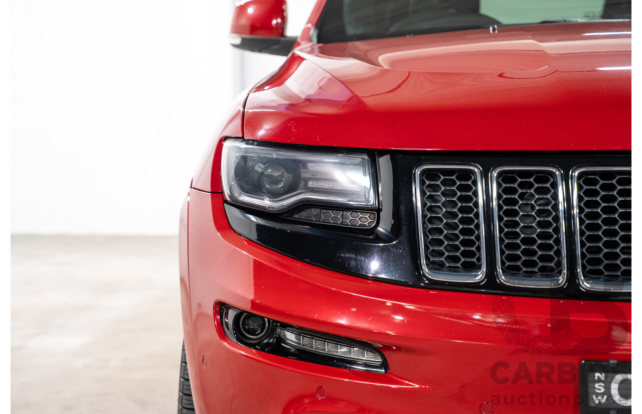 09/2013 Jeep Grand Cherokee SRT 8 (4x4) WK MY14 4d Wagon Red V8 6.4L