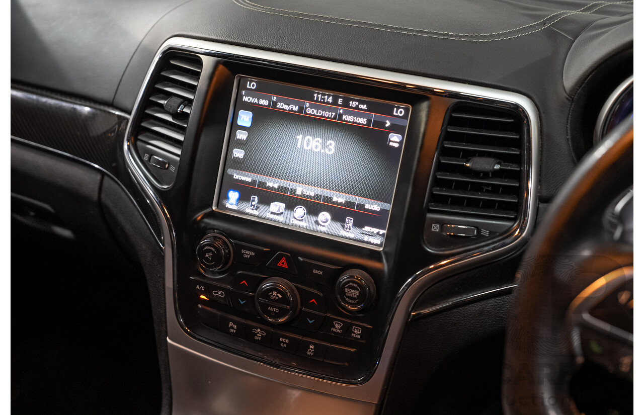 09/2013 Jeep Grand Cherokee SRT 8 (4x4) WK MY14 4d Wagon Red V8 6.4L