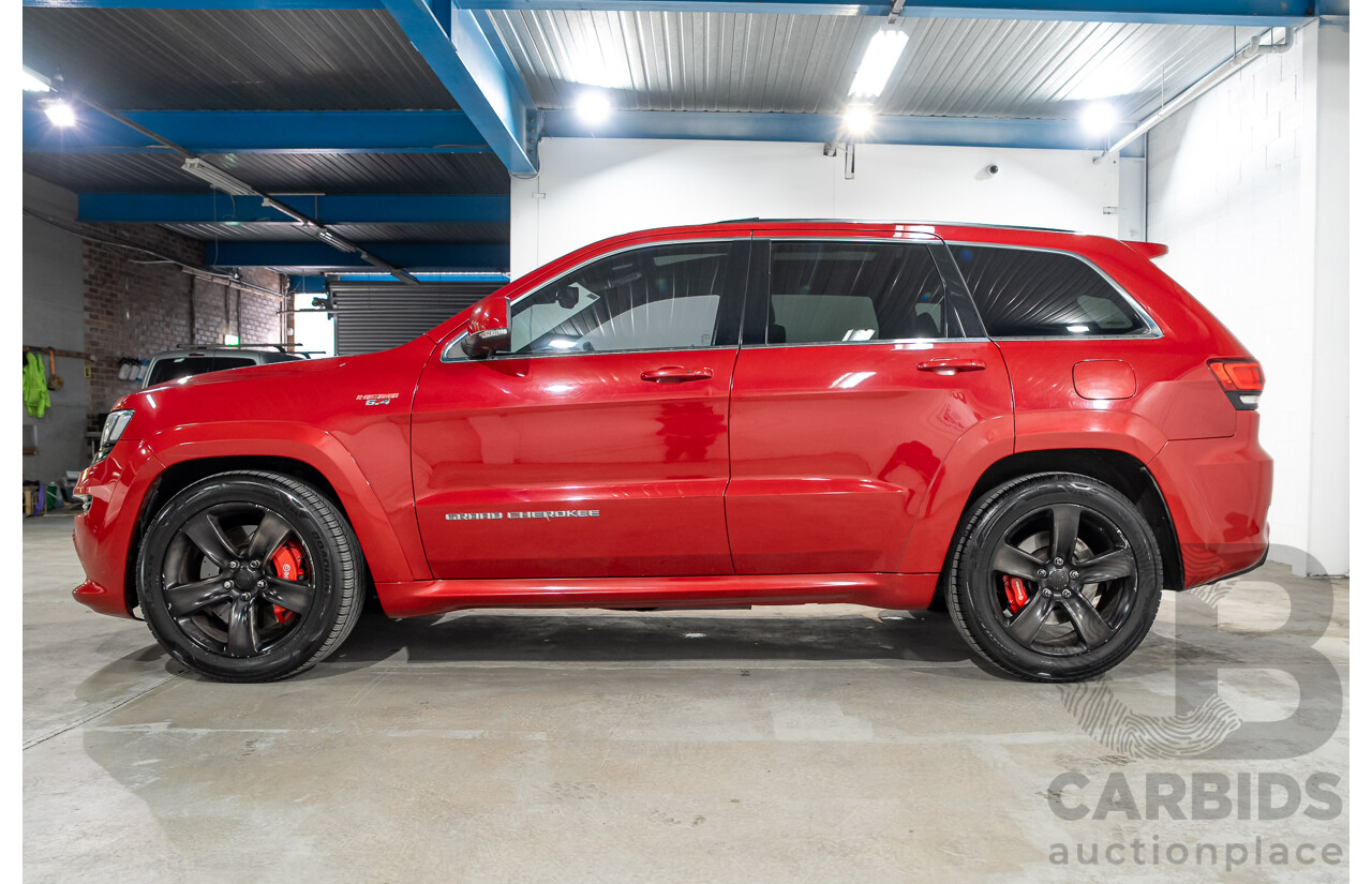 09/2013 Jeep Grand Cherokee SRT 8 (4x4) WK MY14 4d Wagon Red V8 6.4L