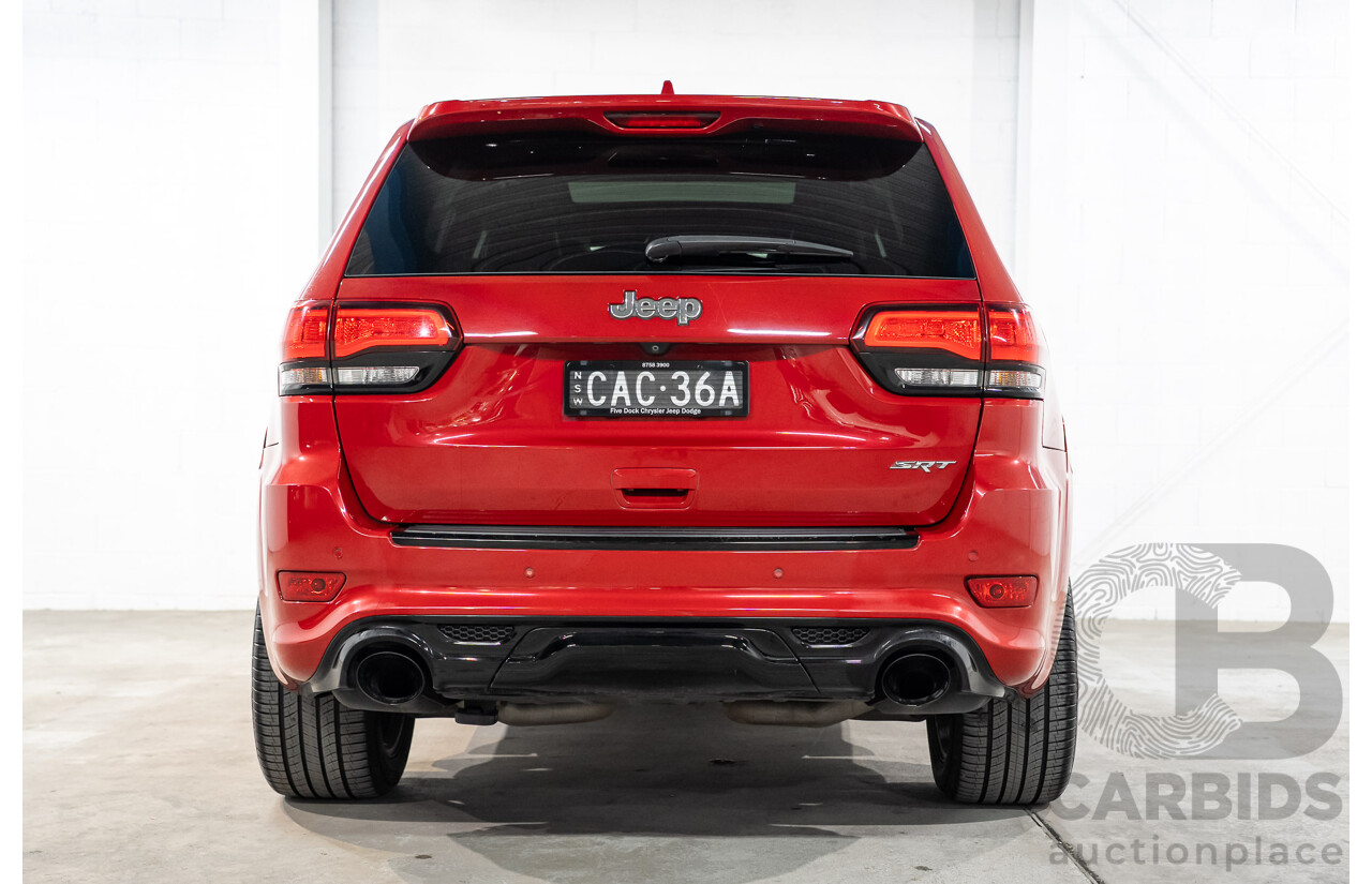 09/2013 Jeep Grand Cherokee SRT 8 (4x4) WK MY14 4d Wagon Red V8 6.4L