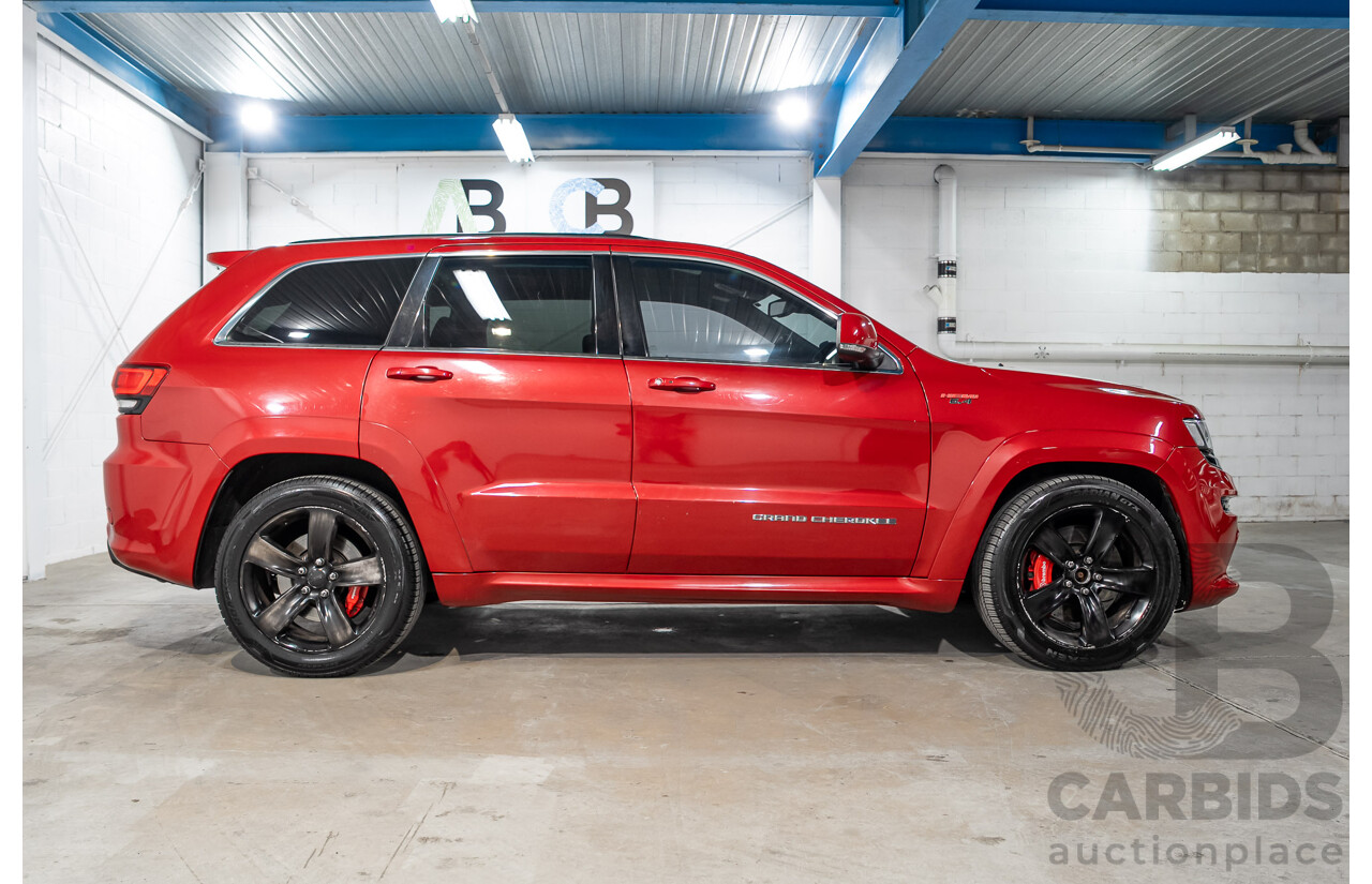 09/2013 Jeep Grand Cherokee SRT 8 (4x4) WK MY14 4d Wagon Red V8 6.4L