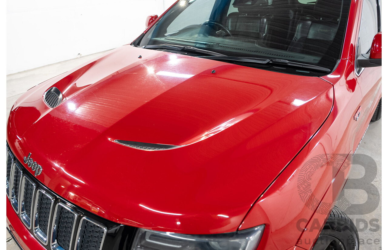 09/2013 Jeep Grand Cherokee SRT 8 (4x4) WK MY14 4d Wagon Red V8 6.4L