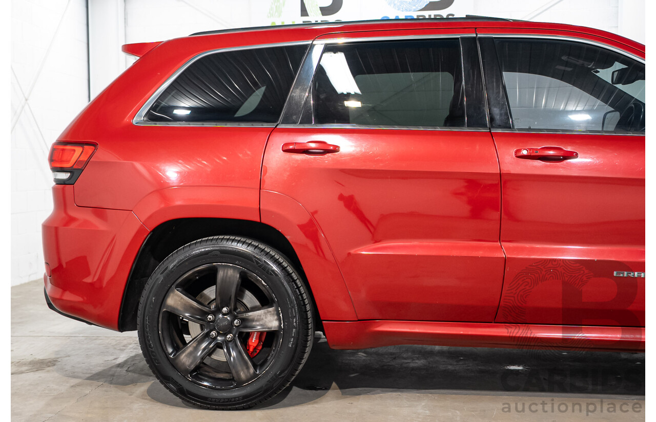 09/2013 Jeep Grand Cherokee SRT 8 (4x4) WK MY14 4d Wagon Red V8 6.4L