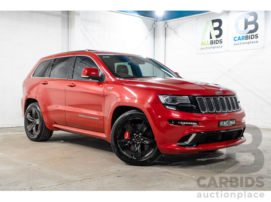 09/2013 Jeep Grand Cherokee SRT 8 (4x4) WK MY14 4d Wagon Red V8 6.4L