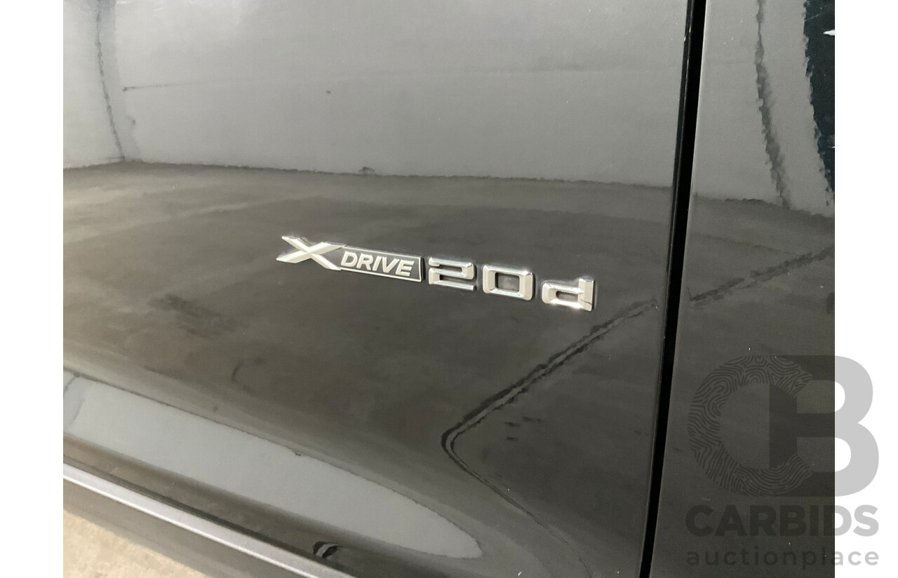 12/2011 BMW X3 xDrive20d 4WD F25 4d Wagon Black Turbo Diesel 2.0L