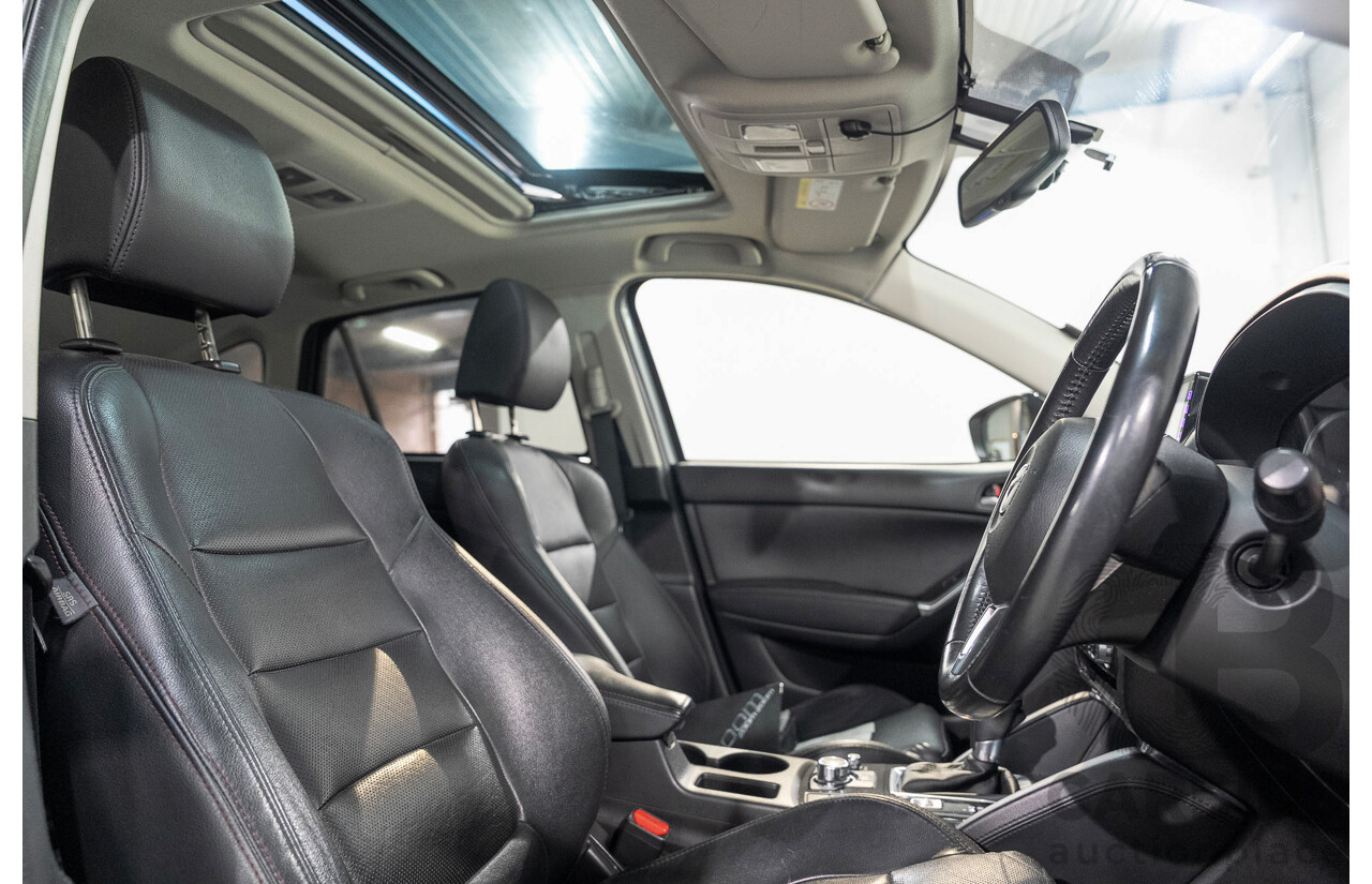 03/2015 Mazda Cx-5 GT (4x4) MY15 4d Wagon Silver 2.5L