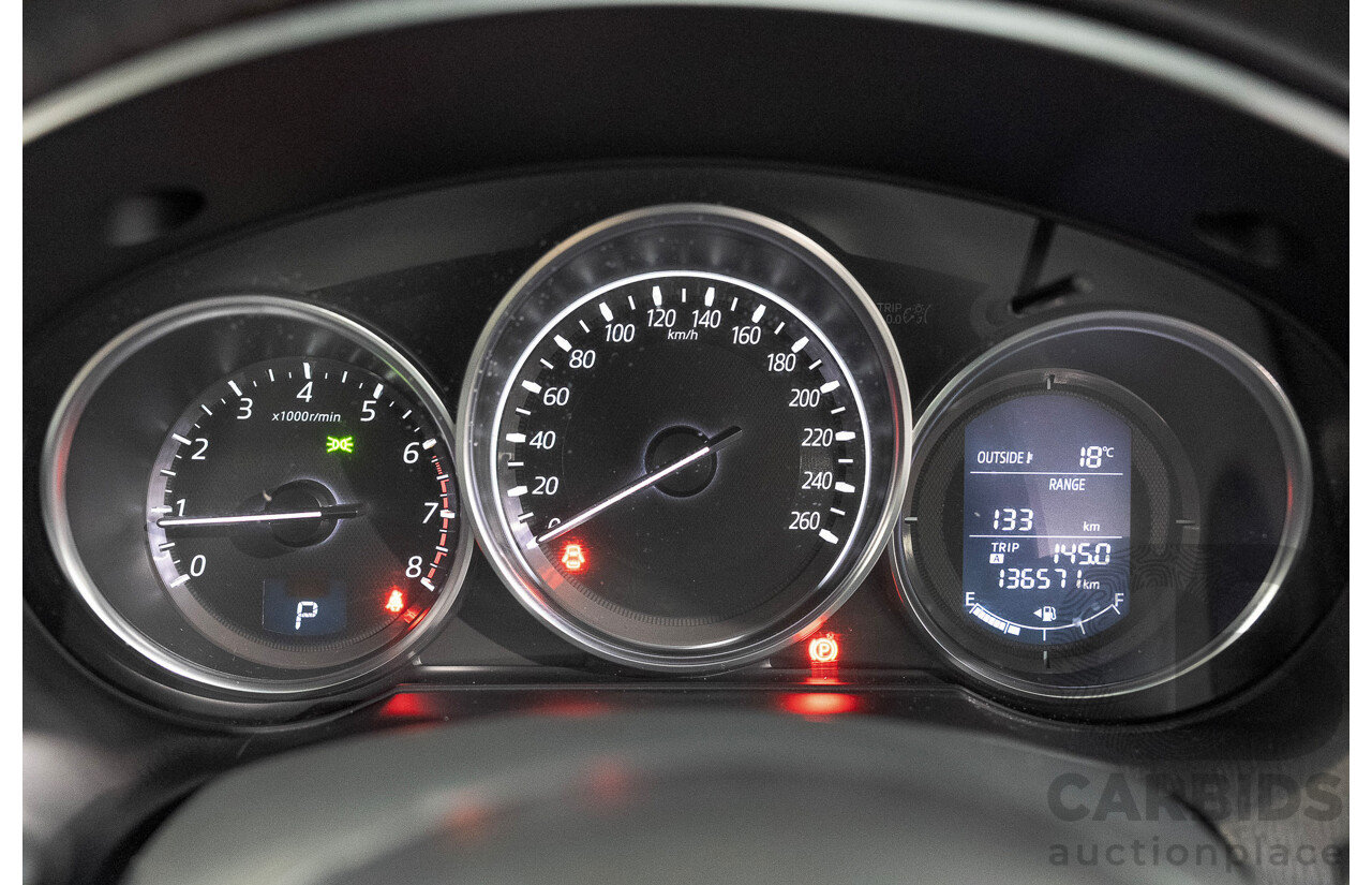 03/2015 Mazda Cx-5 GT (4x4) MY15 4d Wagon Silver 2.5L