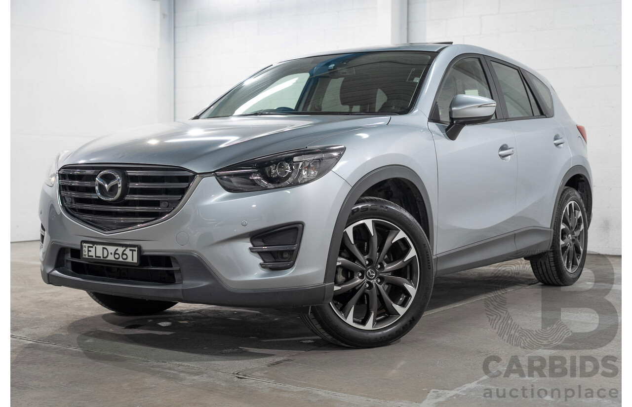 03/2015 Mazda Cx-5 GT (4x4) MY15 4d Wagon Silver 2.5L