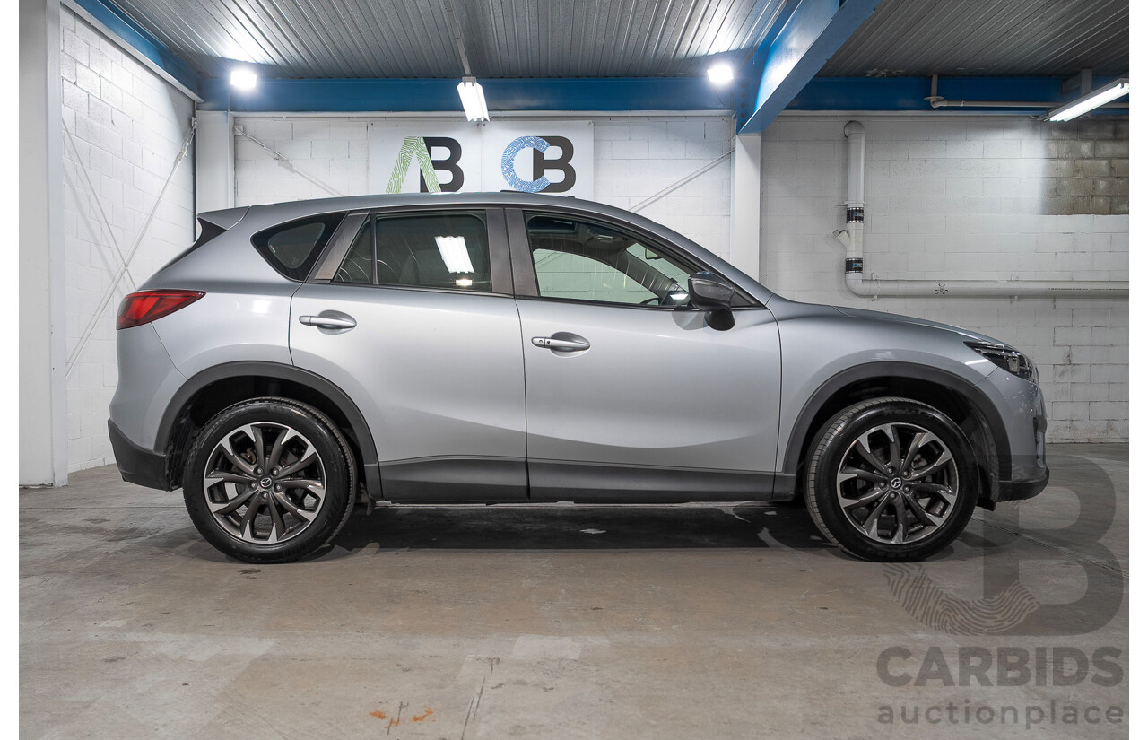 03/2015 Mazda Cx-5 GT (4x4) MY15 4d Wagon Silver 2.5L