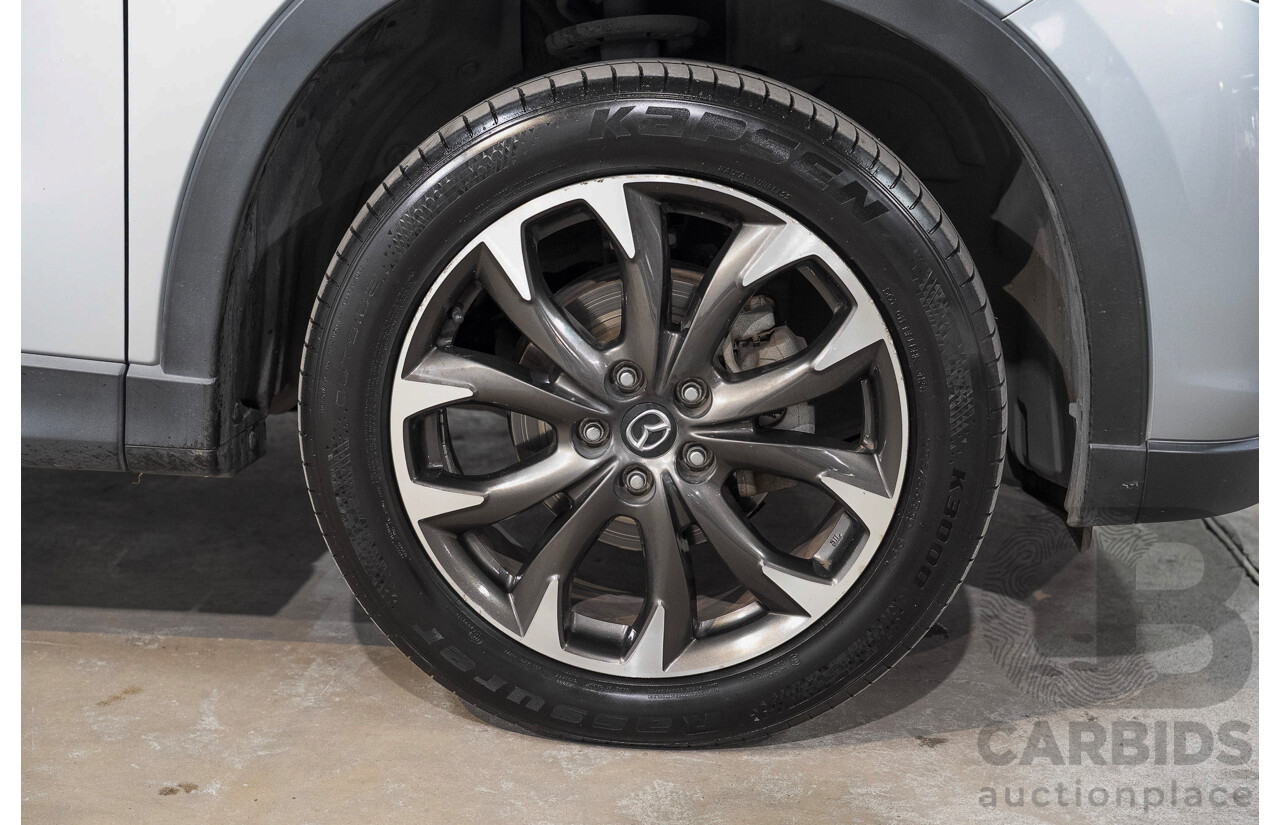 03/2015 Mazda Cx-5 GT (4x4) MY15 4d Wagon Silver 2.5L