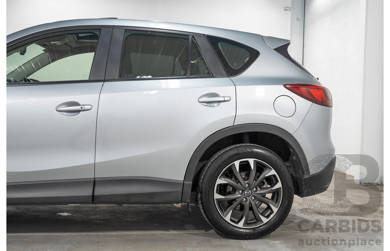 03/2015 Mazda Cx-5 GT (4x4) MY15 4d Wagon Silver 2.5L