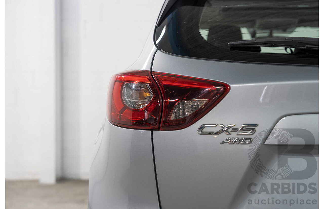 03/2015 Mazda Cx-5 GT (4x4) MY15 4d Wagon Silver 2.5L