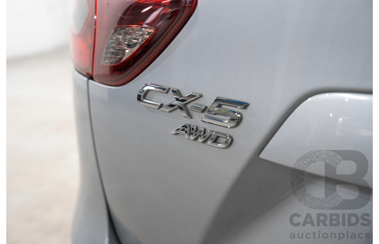 03/2015 Mazda Cx-5 GT (4x4) MY15 4d Wagon Silver 2.5L
