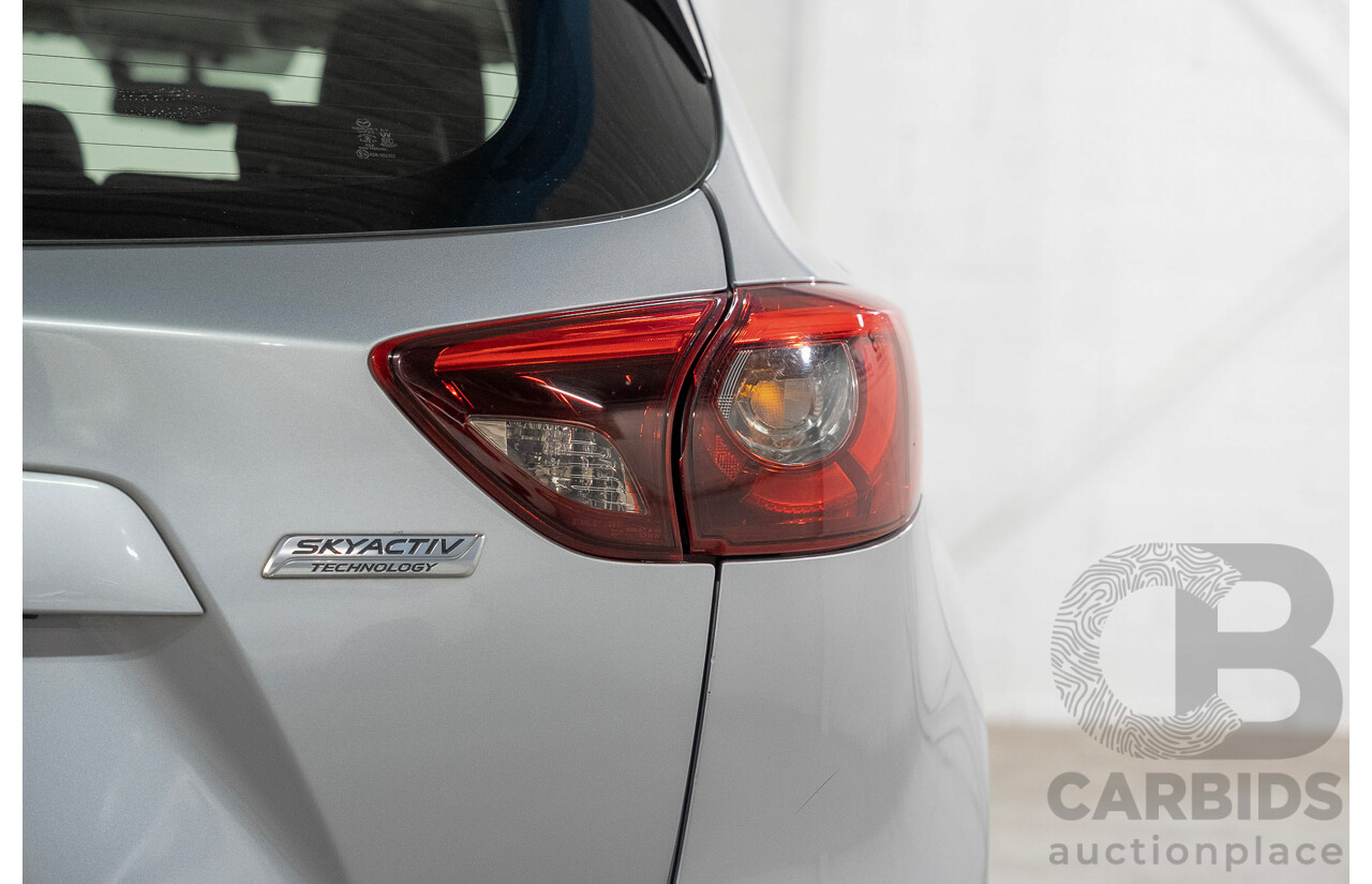 03/2015 Mazda Cx-5 GT (4x4) MY15 4d Wagon Silver 2.5L