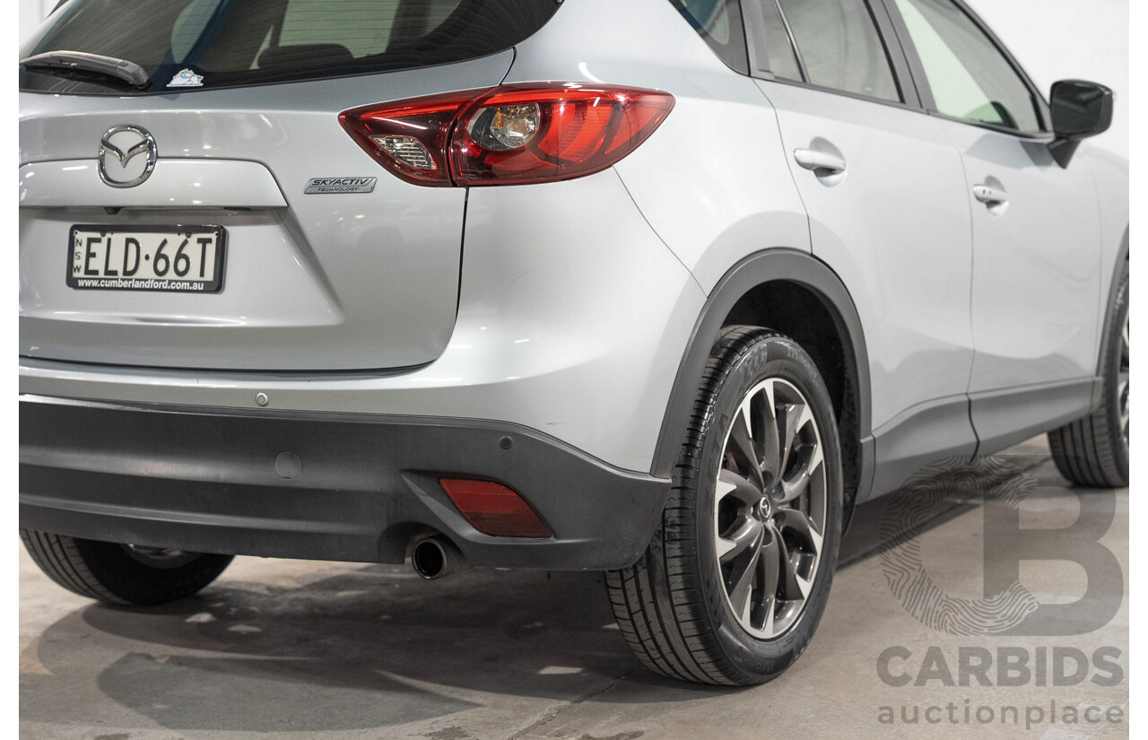 03/2015 Mazda Cx-5 GT (4x4) MY15 4d Wagon Silver 2.5L