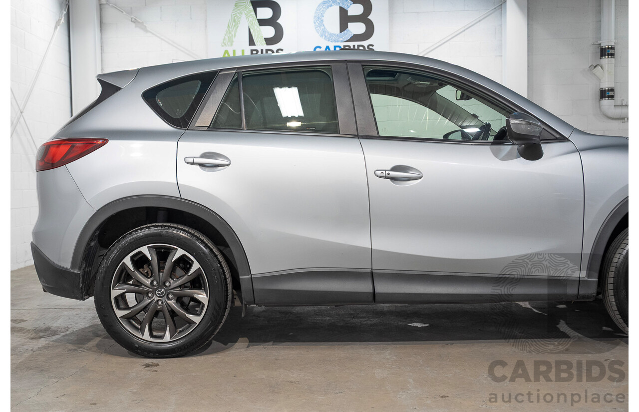03/2015 Mazda Cx-5 GT (4x4) MY15 4d Wagon Silver 2.5L