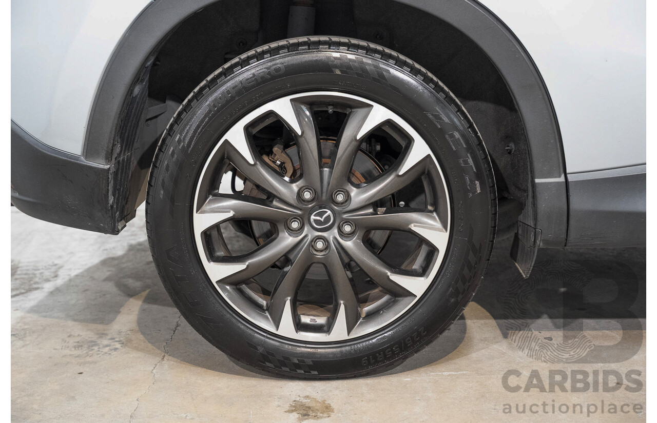 03/2015 Mazda Cx-5 GT (4x4) MY15 4d Wagon Silver 2.5L
