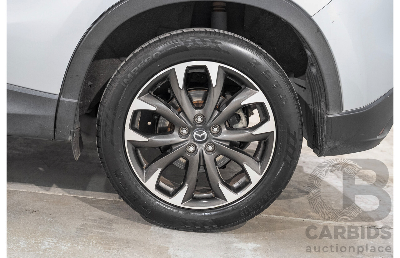 03/2015 Mazda Cx-5 GT (4x4) MY15 4d Wagon Silver 2.5L
