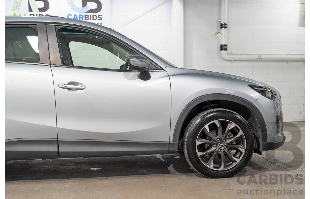 03/2015 Mazda Cx-5 GT (4x4) MY15 4d Wagon Silver 2.5L