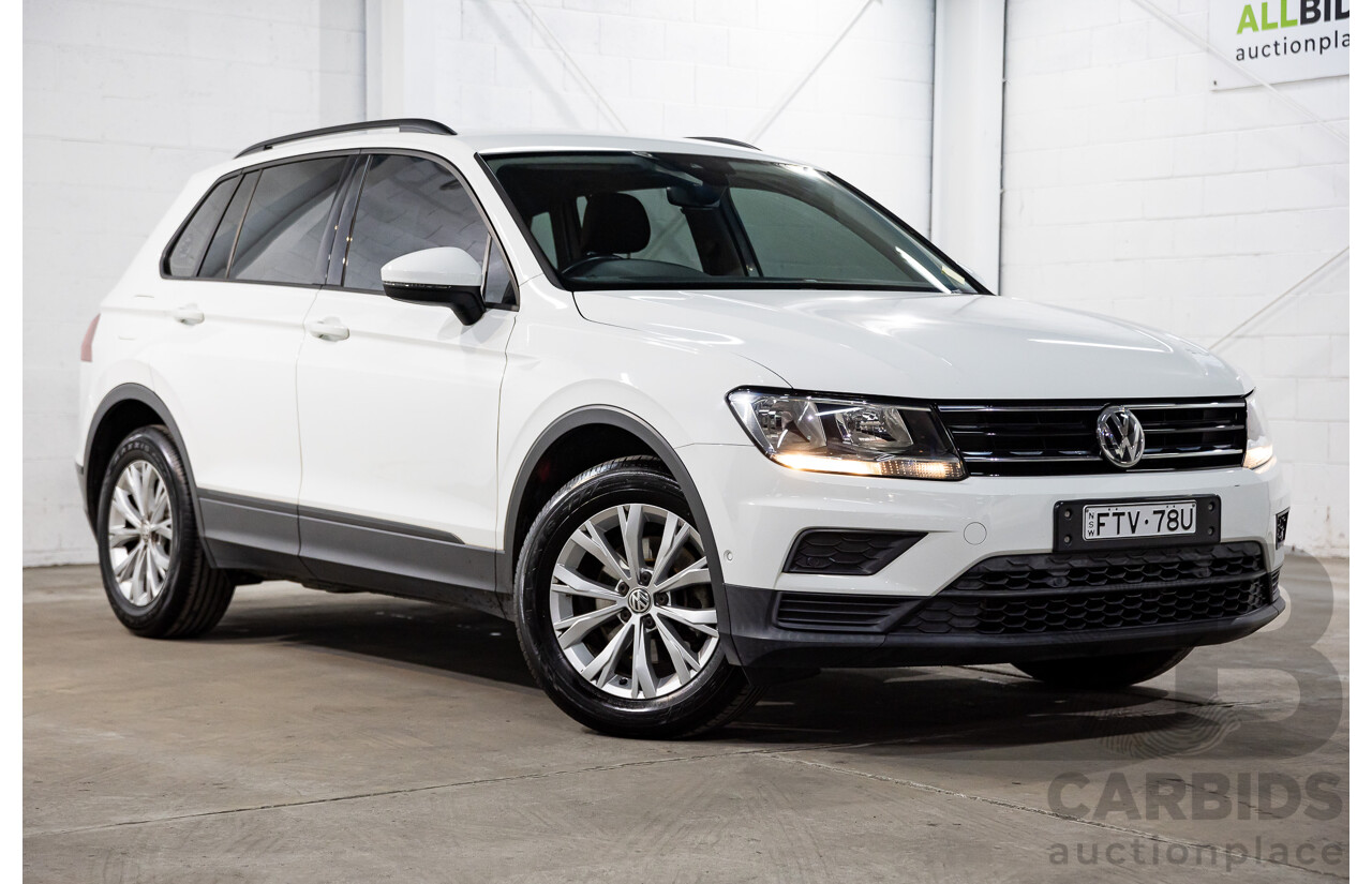 11/2016 Volkswagen Tiguan 110 TSI Trendline 5NA 4D Wagon White Turbo 1.4L