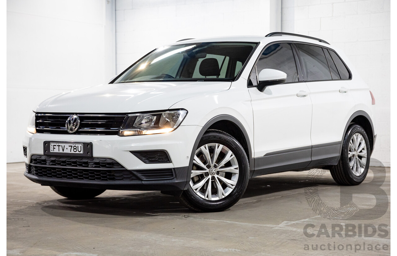 11/2016 Volkswagen Tiguan 110 TSI Trendline 5NA 4D Wagon White Turbo 1.4L