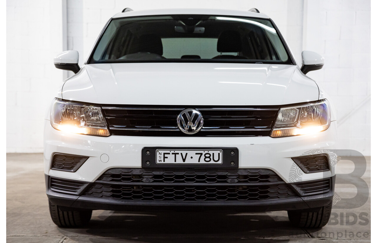11/2016 Volkswagen Tiguan 110 TSI Trendline 5NA 4D Wagon White Turbo 1.4L