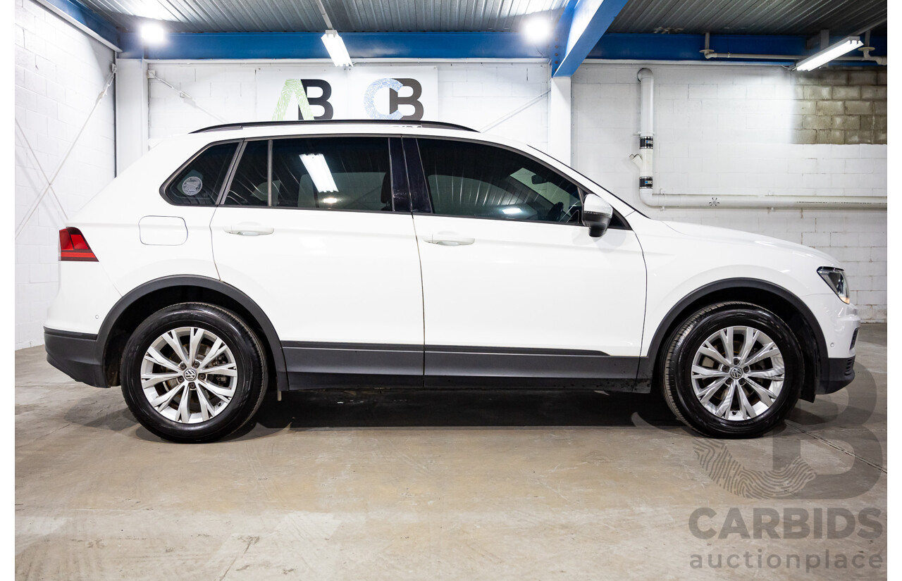 11/2016 Volkswagen Tiguan 110 TSI Trendline 5NA 4D Wagon White Turbo 1.4L